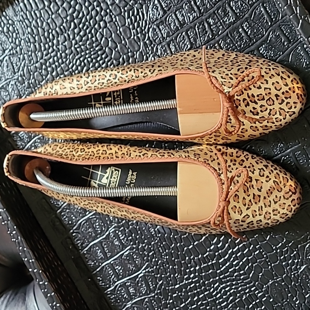 Tictactoes animal metallic print,  NWOT, dancing ballerina style shoes, size 10